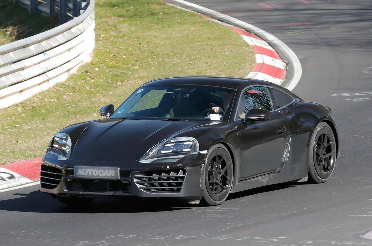 保时捷718 Cayman EV硬顶跑车即将亮相，预计明年初发布